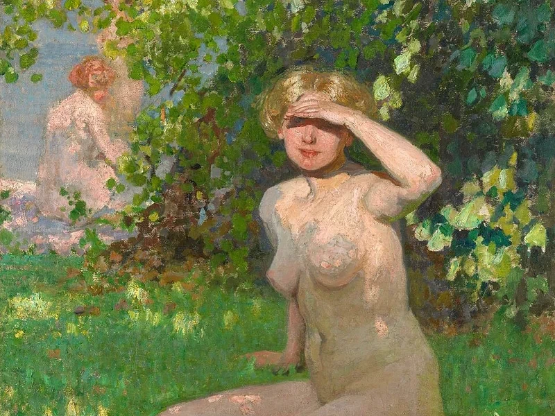 1865-Emanuel Phillips Fox - Le bagnanti